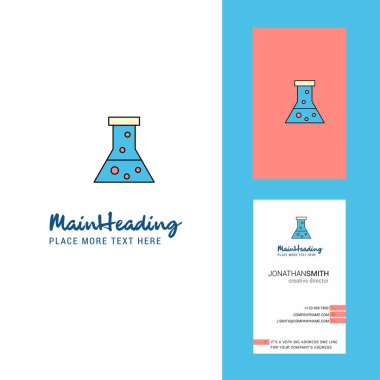 Kabı yaratıcı Logo ve kartvizit. dikey tasarlamak vektör