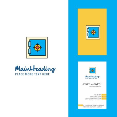 Soyunma yaratıcı Logo ve kartvizit. dikey tasarlamak vektör