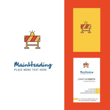 İşgücü Yönetim Kurulu yaratıcı Logo ve kartvizit. dikey tasarlamak vektör