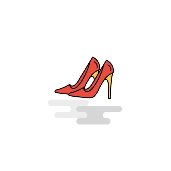 扁平凉鞋图标 — 图库矢量图片