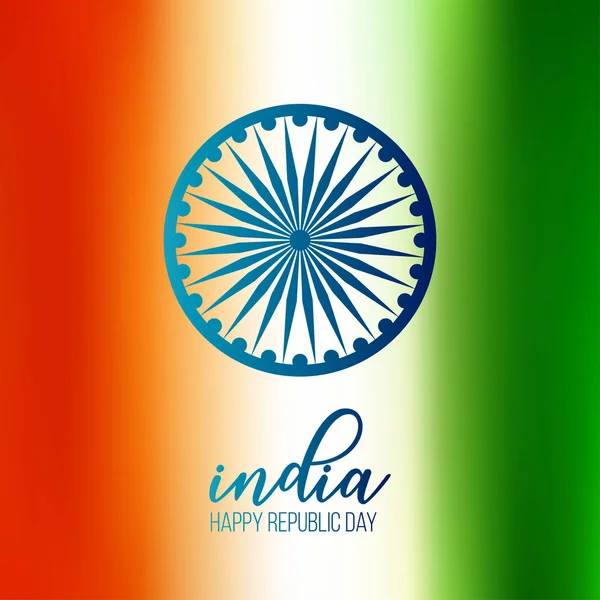 День Республики Индия Января Фон — стоковый вектор