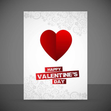 Sevgililer günü tatil tebrik kartı