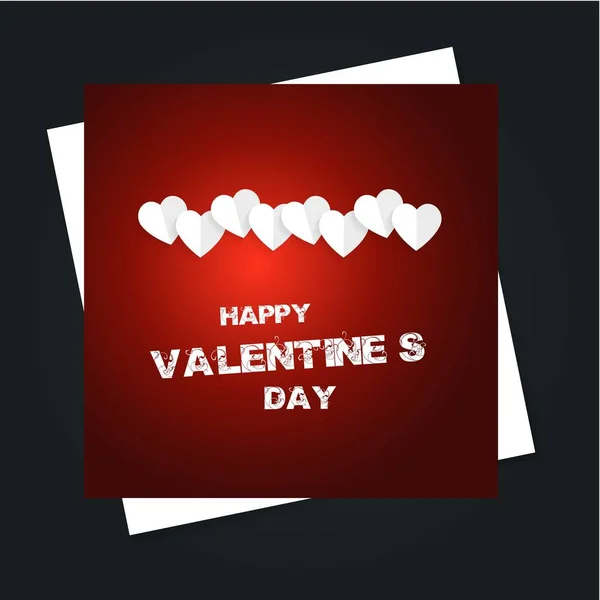 Valentijnsdag Wenskaart — Stockvector