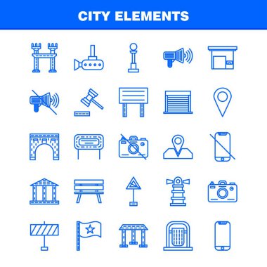 Eğlence çizgi Icons Set için Infographics, mobil Ux/UI Kit ve baskı tasarımı. İçerir: Dart oyunu, hedef, Dart, ok, Dart oyunu, hedef, Eps 10 - vektör