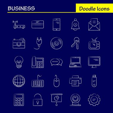 İş el çekilmiş Icon Web, baskı ve mobil Ux/UI için Kit. Gibi: Matematik, hesap makinesi, finans, matematik, Atm, kredi kartı, ilk piktogram paketi. -Vektör