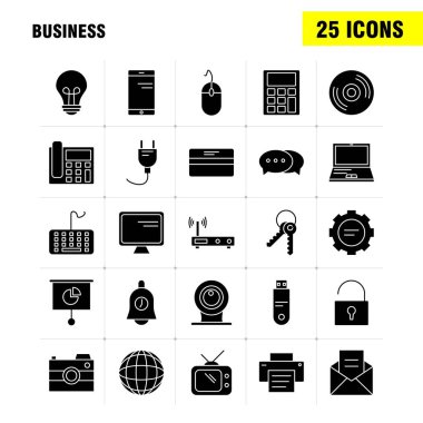 Web, baskı ve mobil Ux/UI için iş sağlam glif simge seti. Gibi: Matematik, hesap makinesi, finans, matematik, Atm, kredi kartı, ilk piktogram paketi. -Vektör