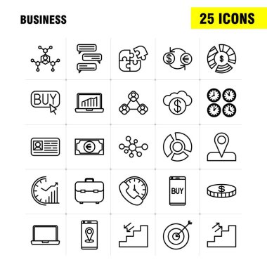 Giyim hattı simgeler alışveriş ayarla için Infographics, mobil Ux/UI Kit ve baskı tasarımı. Şunları içerir: Kutusu, küp, kare, şekil, izlemek, saat, kol saati, Eps 10 - vektör