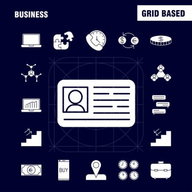 Giyim katı glif simgeler alışveriş ayarla için Infographics, mobil Ux/UI Kit ve baskı tasarımı. Şunları içerir: Kutusu, küp, kare, şekil, izlemek, saat, kol saati, Eps 10 - vektör