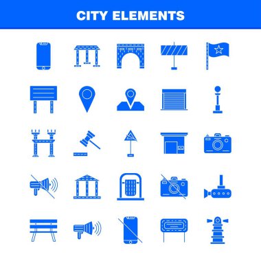 Eğlence katı glif Icons Set için Infographics, mobil Ux/UI Kit ve baskı tasarımı. İçerir: Dart oyunu, hedef, Dart, ok, Dart oyunu, hedef, Eps 10 - vektör