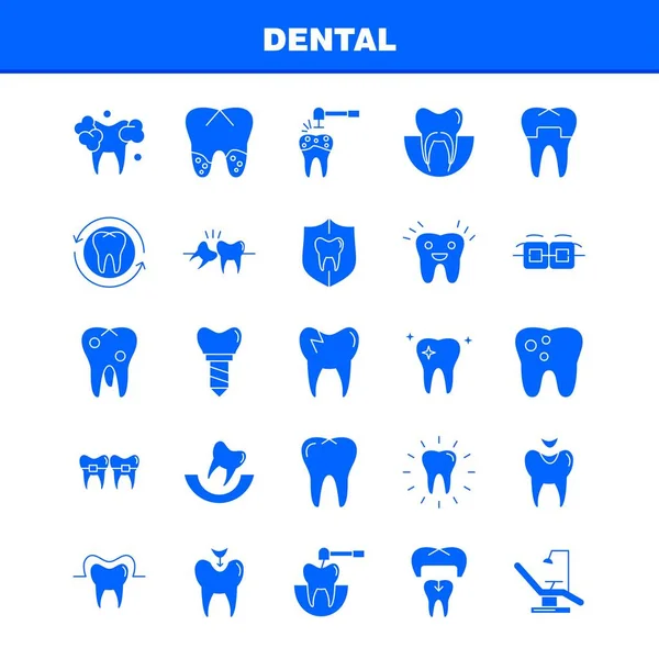 Orvosi Szilárd Karakterjel Ikonok Beállítása Infographics Mobil Kit Nyomtatott Design — Stock Vector