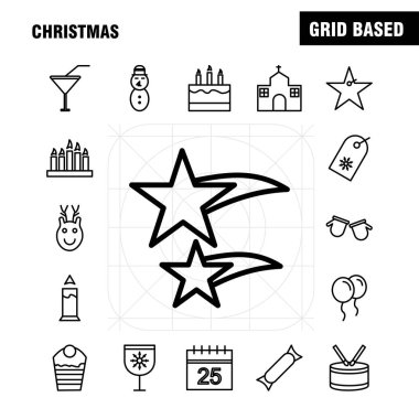 İş hattı Icons Set için Infographics, mobil Ux/UI kiti ve 