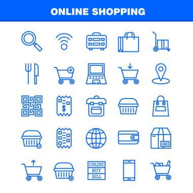 Satır Icon Pack tasarımcılar ve geliştiriciler için alışveriş. Simgeler satın almak, Online, satış, satış, alışveriş, alışveriş, yan, vektör çanta