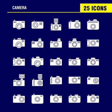 Kamera sağlam karakter simgesi Web, baskı ve mobil Ux/UI için Kit. Gibi: kamera, dijital, Dslr, fotoğraf, kamera, dijital, dijital SLR, Fotoğrafçılık, piktogram paketi. -Vektör