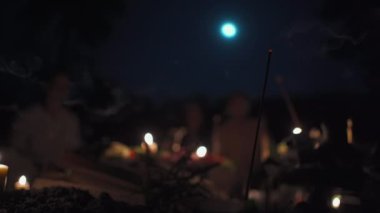 Hindistan 'da puja ya da yajna töreni ve Hindu geleneksel kutsal ritüeli