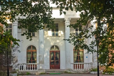 19. yüzyıl Rus asil manor house. Rusya, Nikolskoe, Moscow region Emlak.