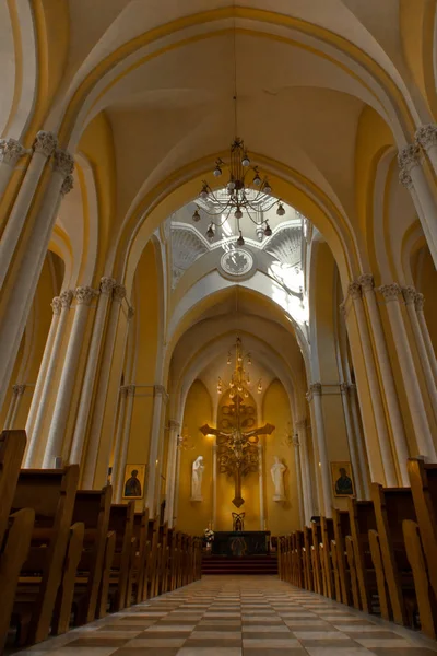 Moscou Rússia Julho 2018 Catedral Imaculada Conceição Bem Aventurada Virgem — Fotografia de Stock