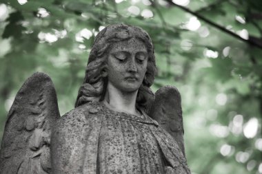 Kederli Angel. 19. yüzyıl Türbesi, Alman (tanıtıldı) şehir Moskova.