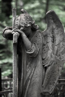 Kederli Angel. 19. yüzyıl Türbesi, Alman (tanıtıldı) şehir Moskova.