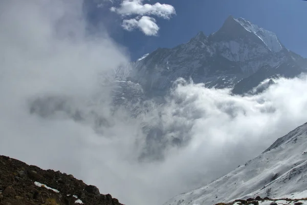 Trekking Bazy Annapurna Camp Nepal — Zdjęcie stockowe