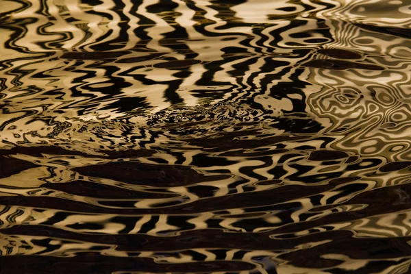 Waves on the water forming stripes similar to the texture of vel — Stock Photo, Image