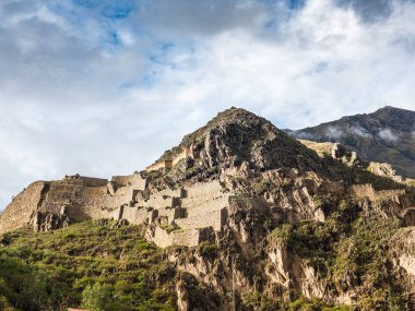 Ollantaytambo Tapınağı manzarası