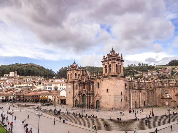 Cusco Peru Januar 2017 Blick Auf Die Cusco Kathedrale Aus — Stockfoto