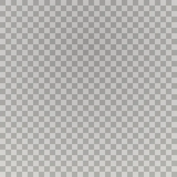 Transparenter Hintergrund transparentes Gitter. farblose graue und weiße Schachbretttextur. Standard zweidimensionaler illustrativer karierter Hintergrund — Stockvektor