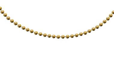 Güzel altın boncuk 