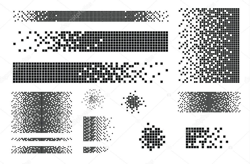 Dissolved filled square