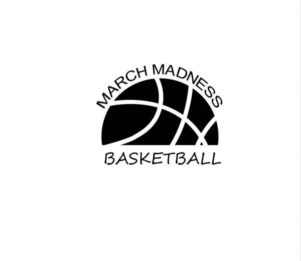 March Madness Basketbol — Stok Vektör