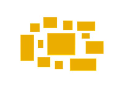 Fotoğraflar için vektör çerçeve