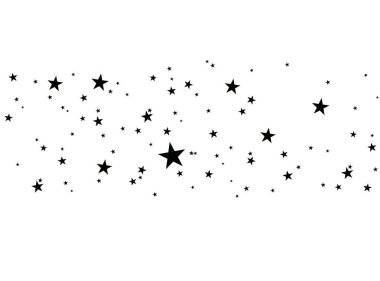 Beyaz bir arka plan üzerinde yıldız