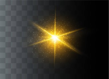 Işık parlama özel