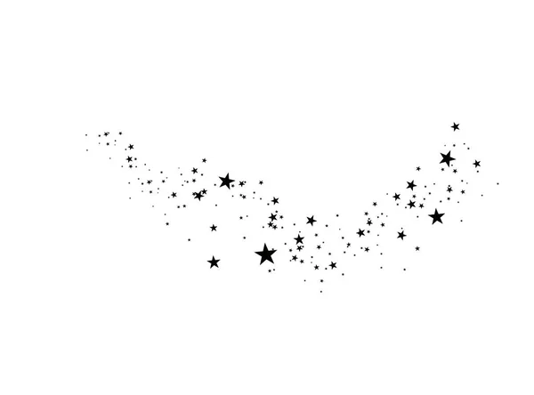 Stars on a white background