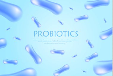 Probiyotik bakteri vektör