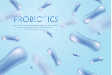 Probiyotik bakteri vektör
