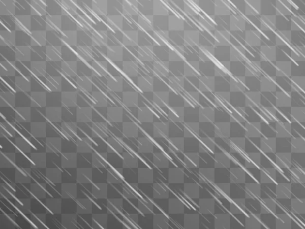 Tempête de pluie et blanc — Image vectorielle