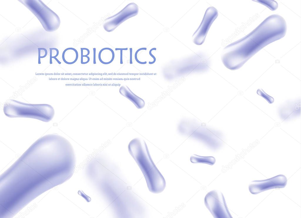 Probiotics bacteria vector