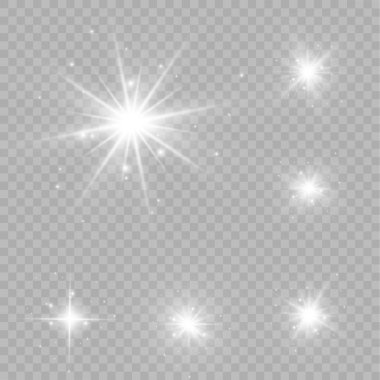 Beyaz parlayan ışık