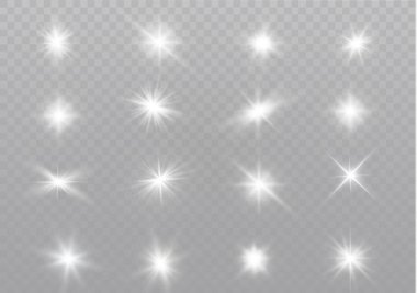 Beyaz parlayan ışık