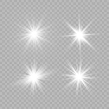 Beyaz parlayan ışık