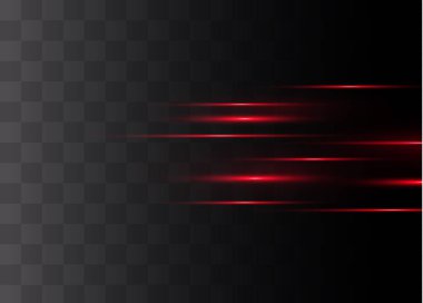 Kırmızı yatay parlama