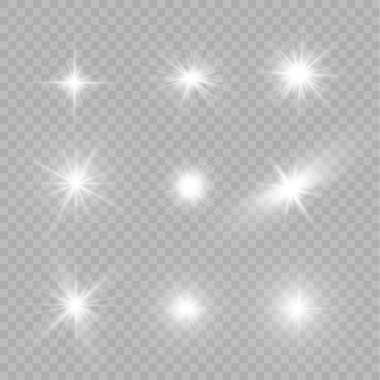 Beyaz parlayan ışık