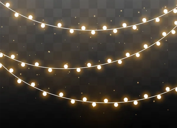 Effet lumières de Noël — Image vectorielle