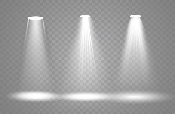 Spotlight light effect — Stock Vector