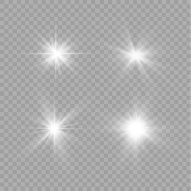 Beyaz parlayan ışık