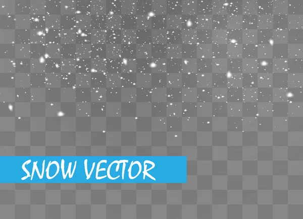 Fondo viento nieve — Vector de stock