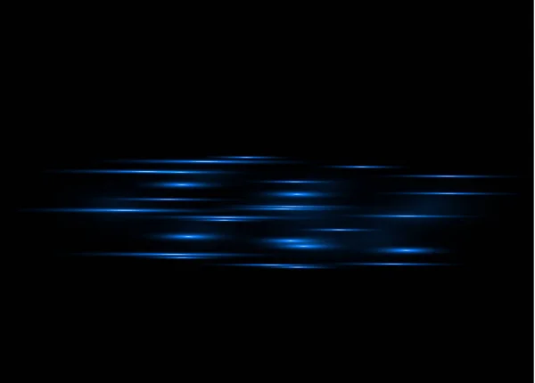Сині горизонтальні відблиски — стоковий вектор