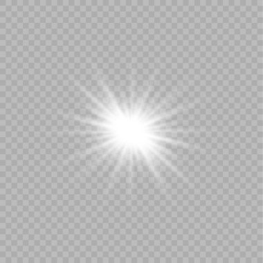 Beyaz ışık yıldızlar.