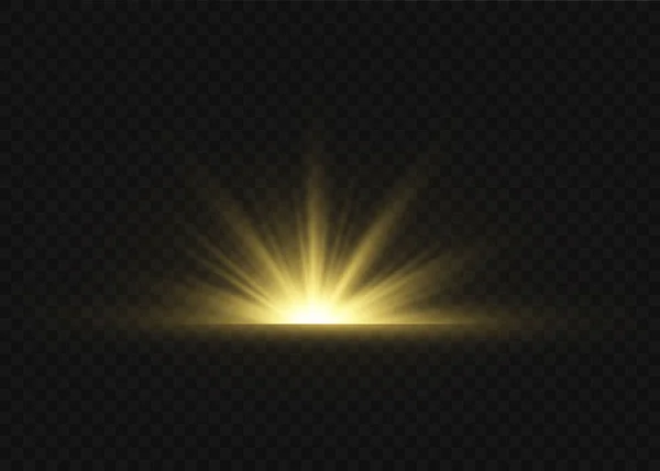 แสงซันเรย์ . — ภาพเวกเตอร์สต็อก